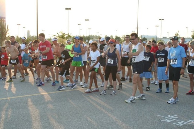 At the start...I'm the beast in the red shirt